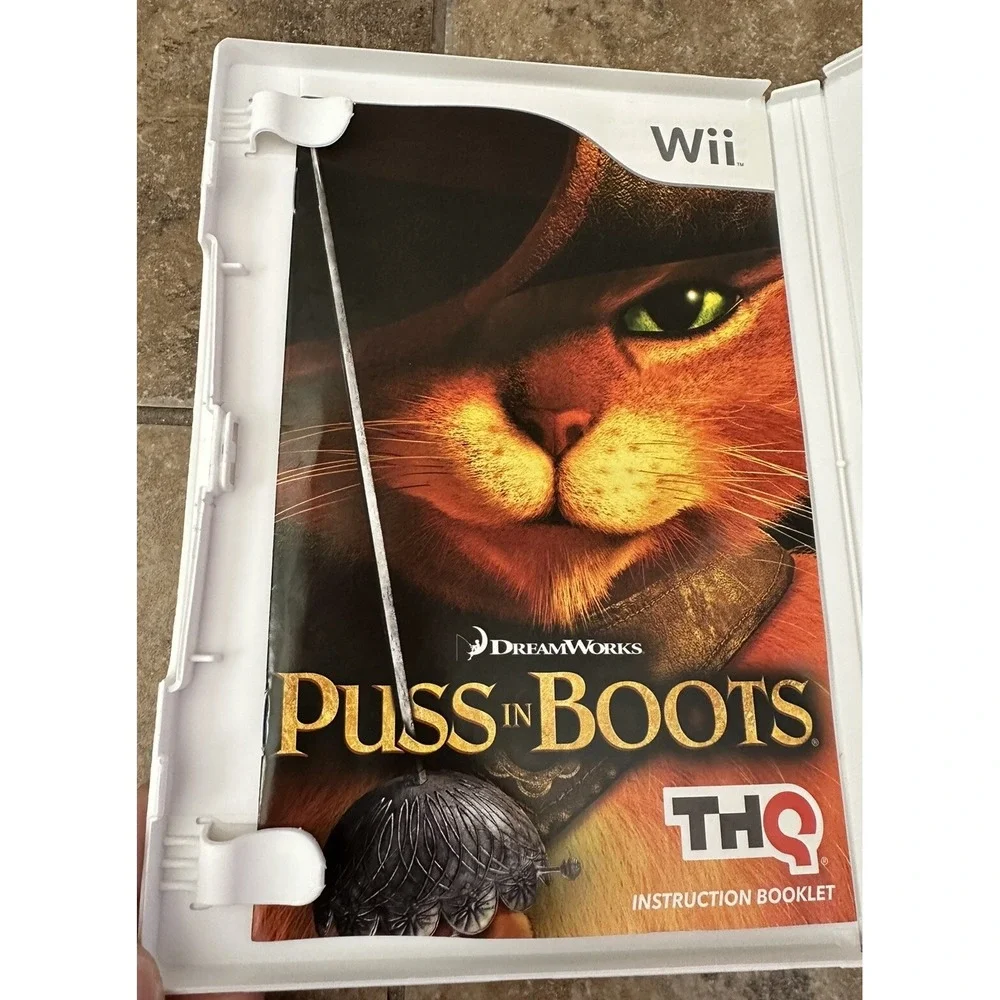 Puss in Boots (Wii, 2011) With Manuel